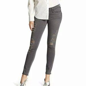 Frame Denim Le Skinny De Jeanne Grey Shed Jeans